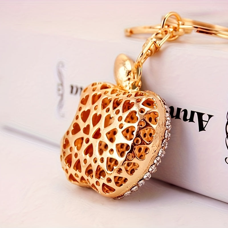 Düsseldorf luxury Keychain Diamond Apple, Bags.