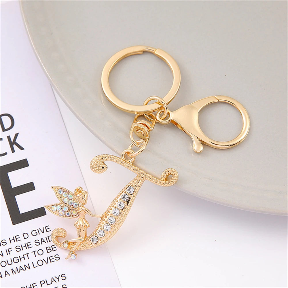 Frankfurt Keychain A-Z Letter Key