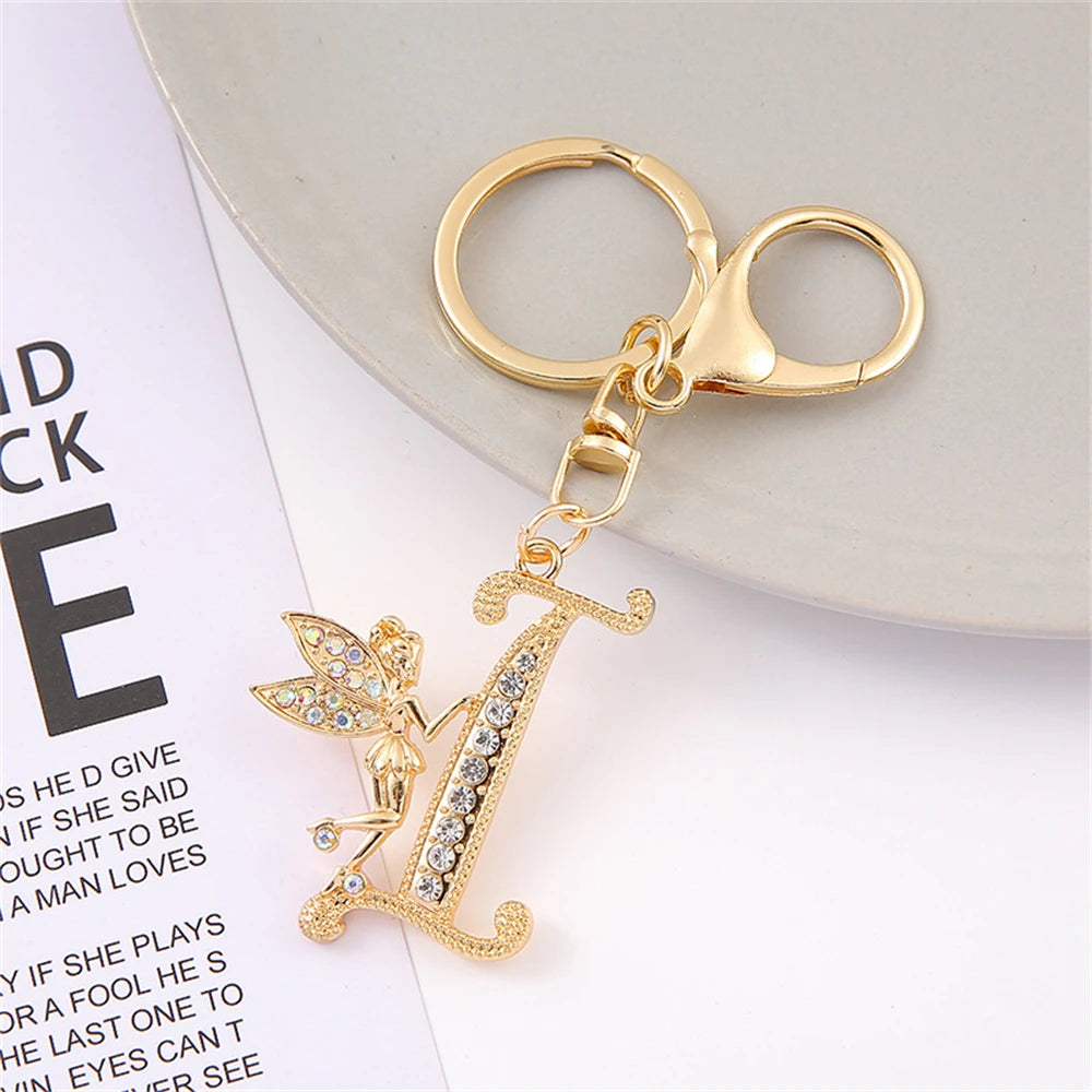 Frankfurt Keychain A-Z Letter Key