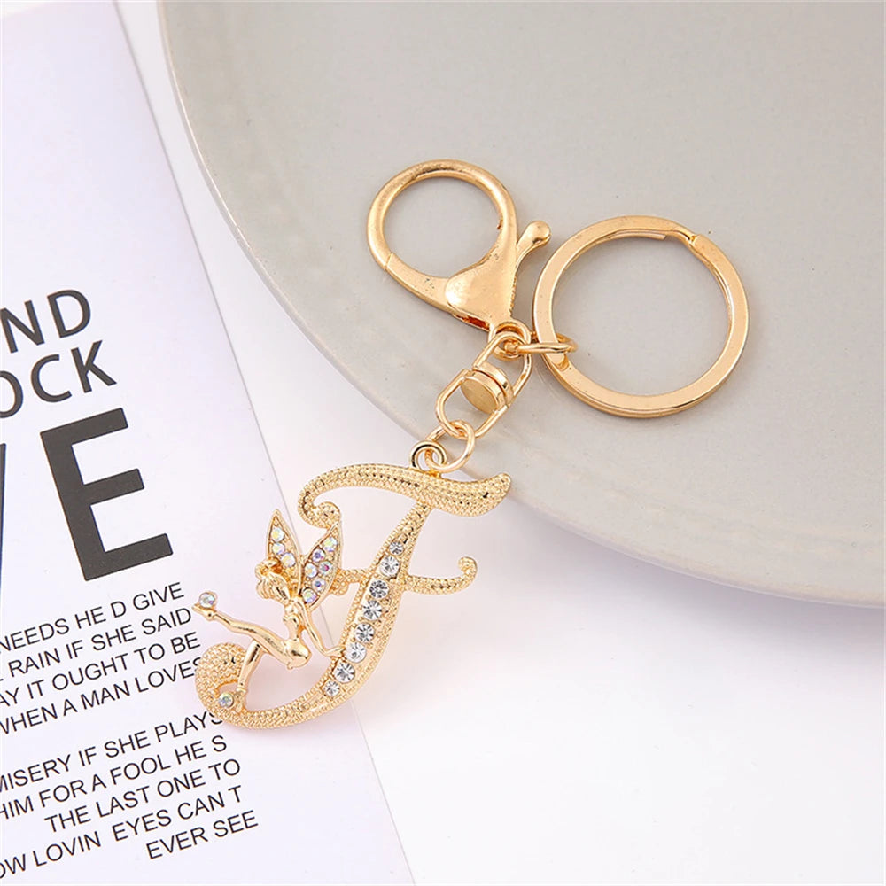 Frankfurt Keychain A-Z Letter Key