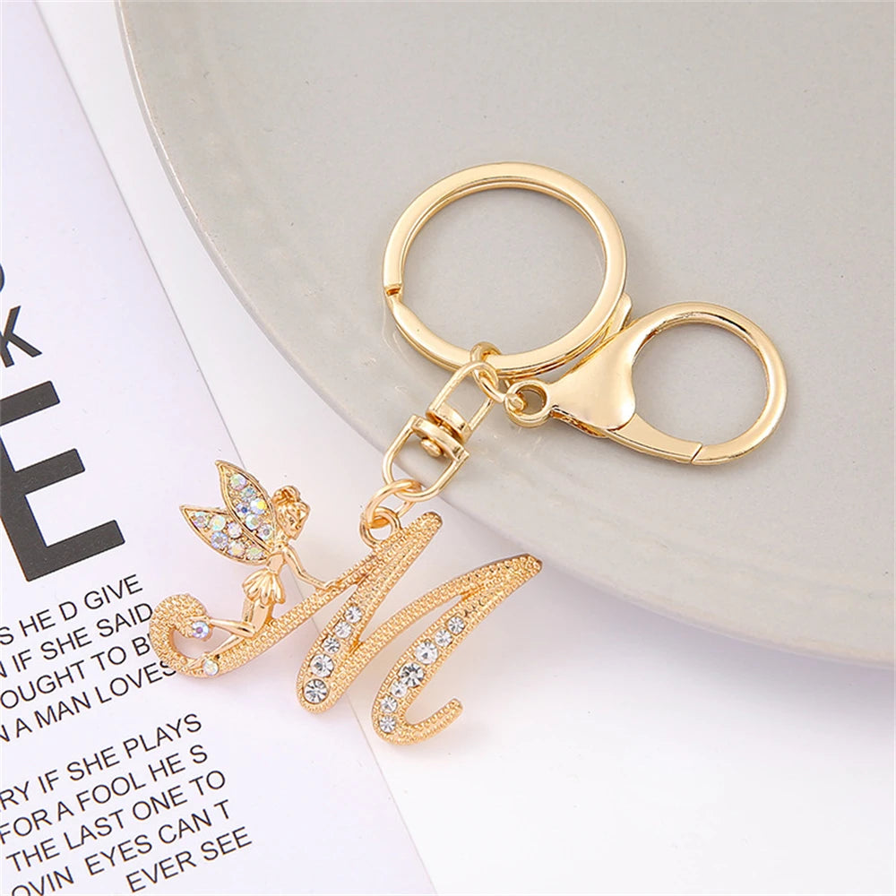 Frankfurt Keychain A-Z Letter Key