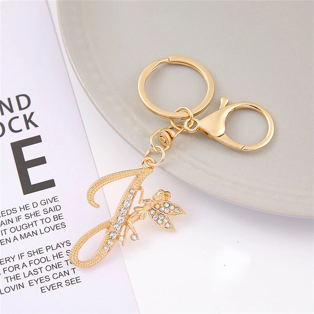 Frankfurt Keychain A-Z Letter Key