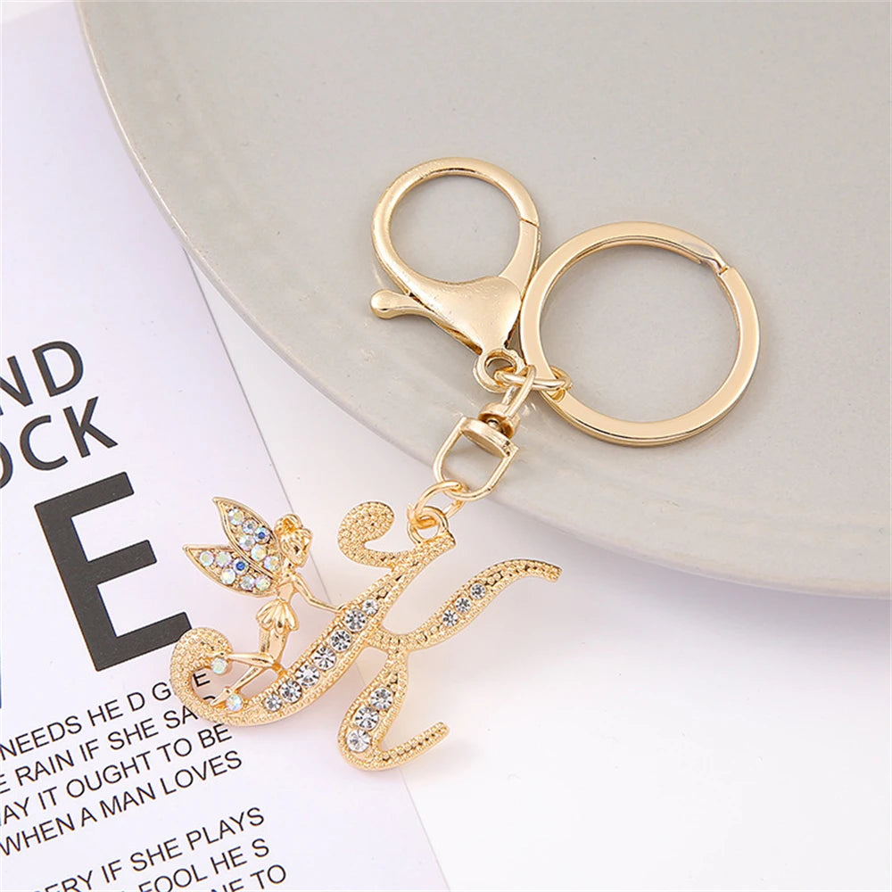 Frankfurt Keychain A-Z Letter Key