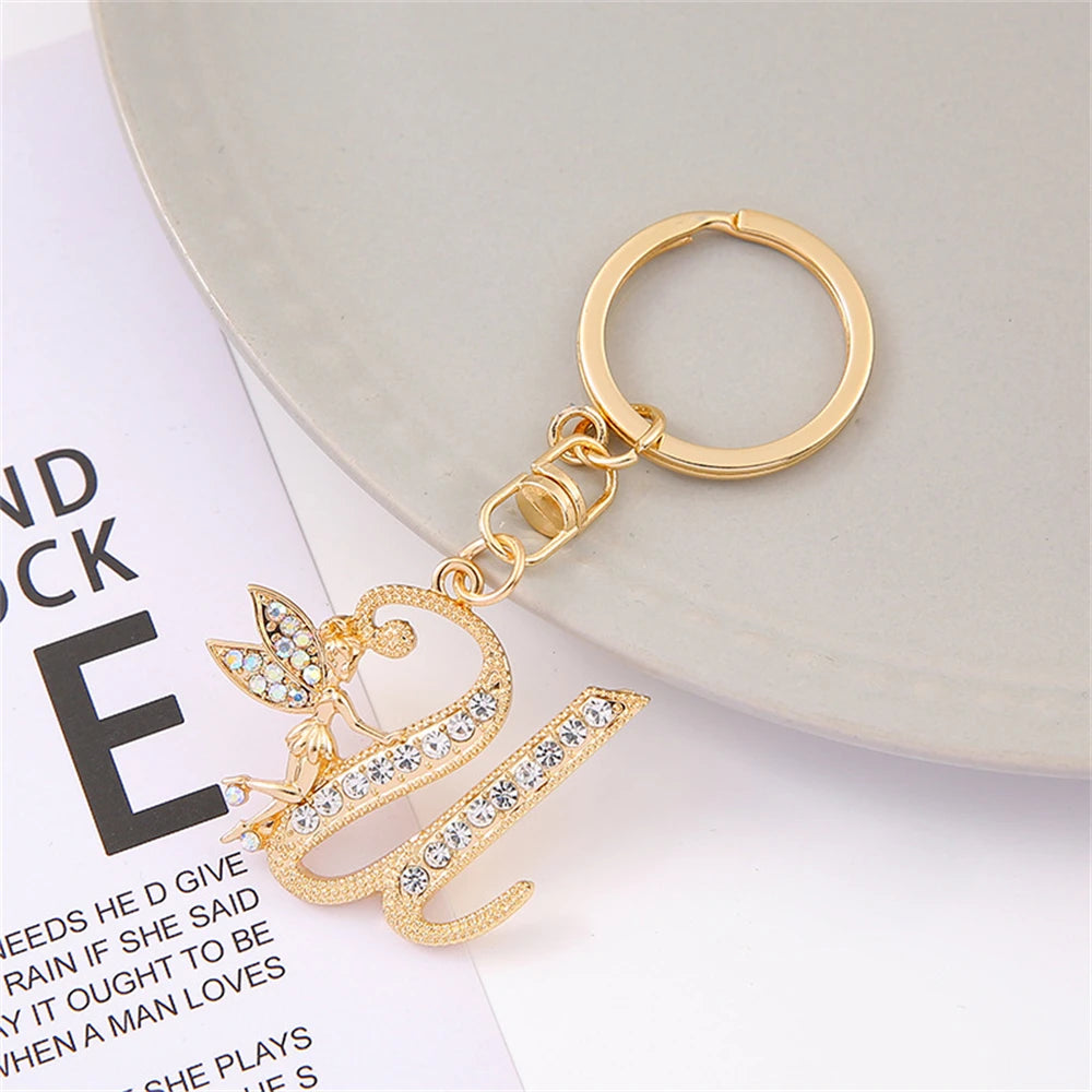 Frankfurt Keychain A-Z Letter Key