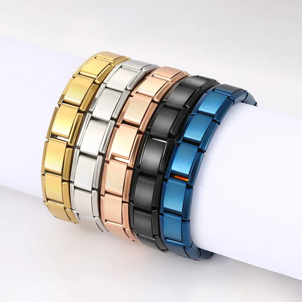 Bonn Bracelets For Women Men Metal Italian
