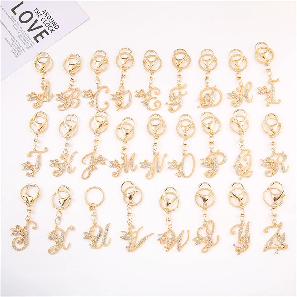 Frankfurt Keychain A-Z Letter Key