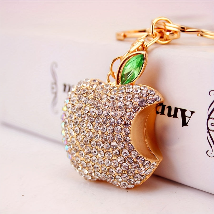 Düsseldorf luxury Keychain Diamond Apple, Bags.