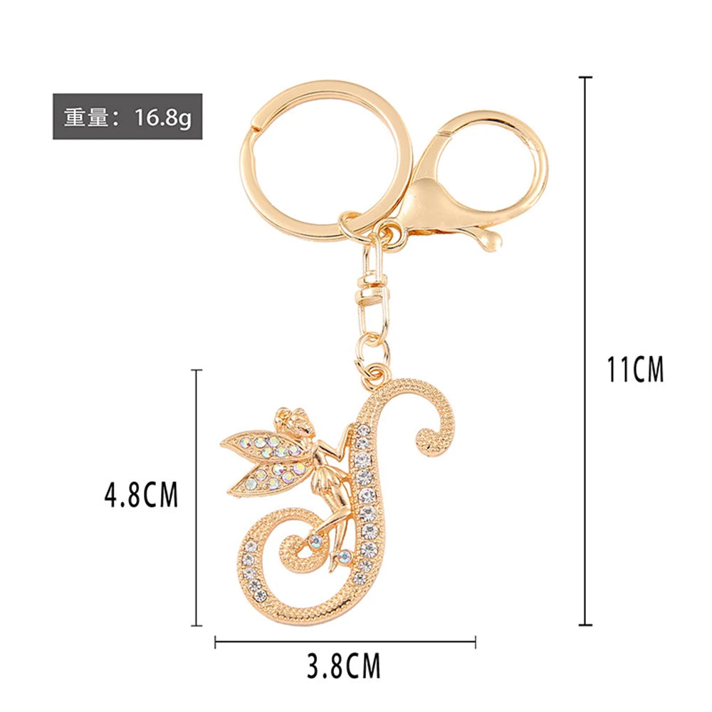 Frankfurt Keychain A-Z Letter Key