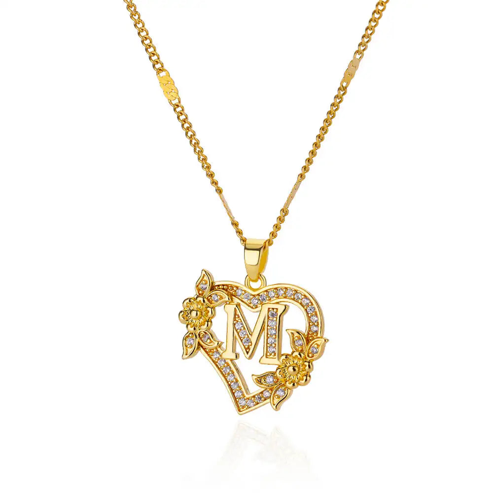 Bochum  Heart diamond Necklaces